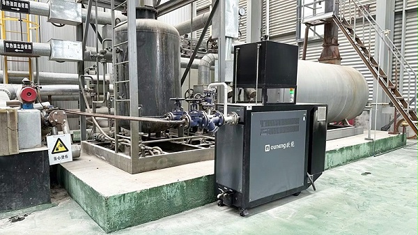 电加热导热油炉在沥青管道控温的应用案例「欧能机械」