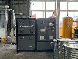 热熔胶管道控温反应釜油式模温机「欧能机械」