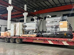 2台防爆导热油炉发货