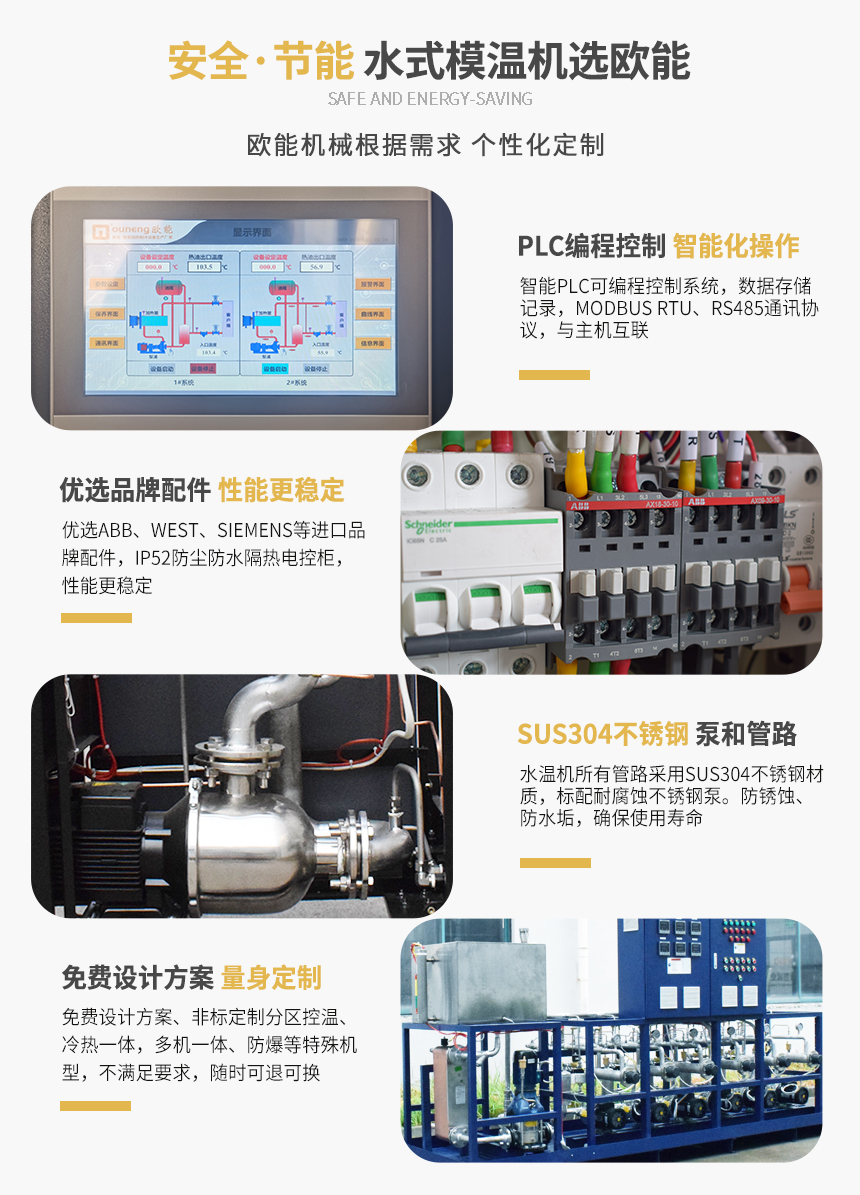 运水式模温机产品特点