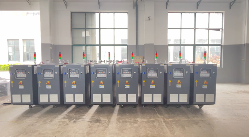 8台高温模温机发货