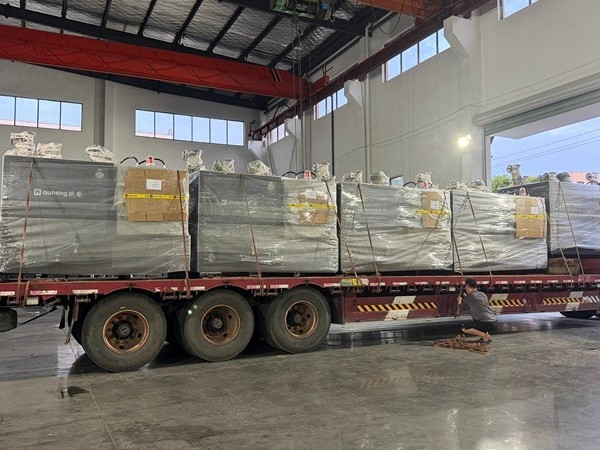25台防爆导热油炉发货